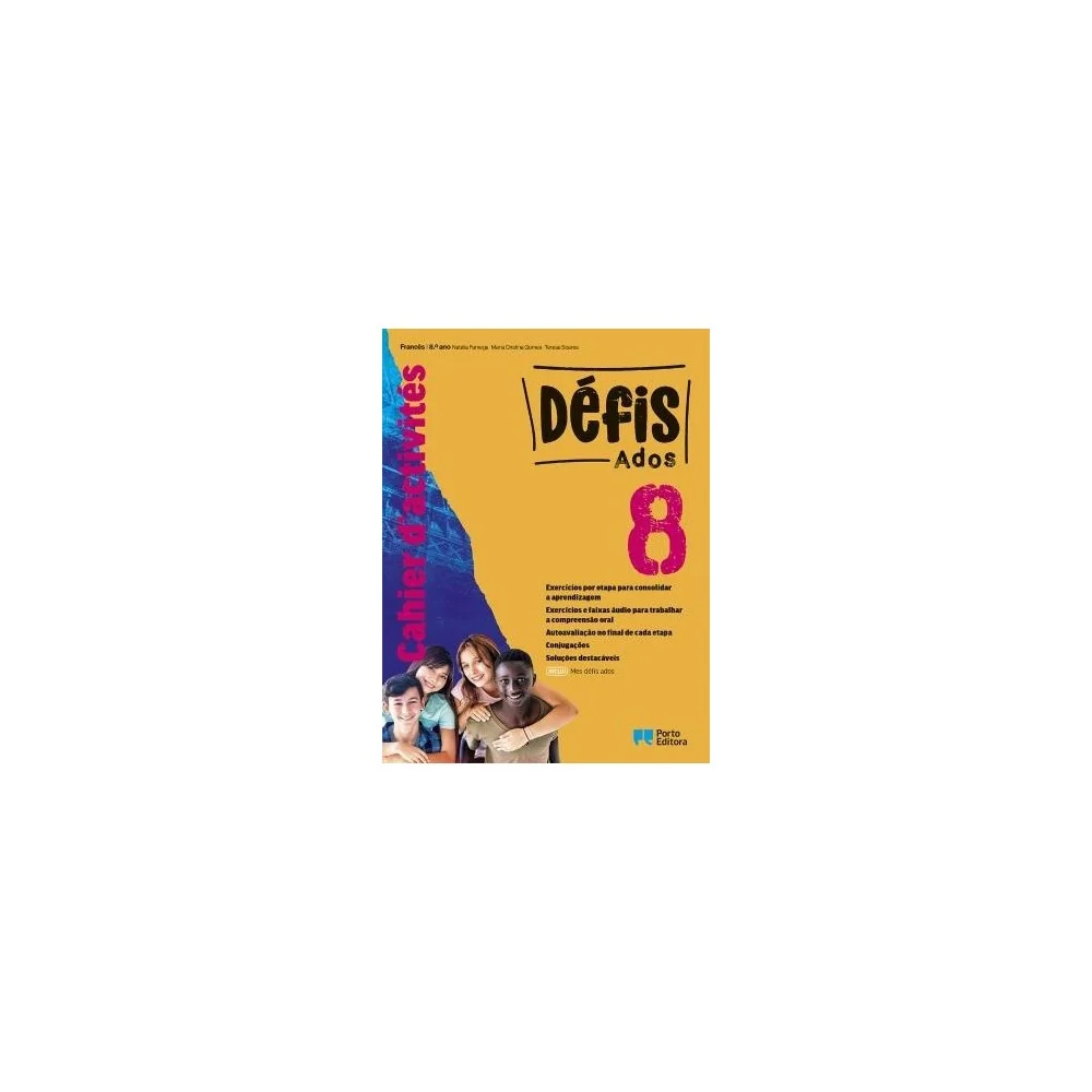 9789720318206 - Défis Ados - Cahier d'activités / Mes défis ados - Francês - 8.º Ano - Caderno de Atividades