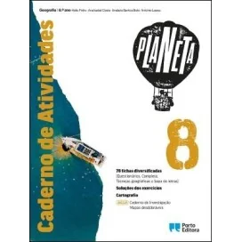 9789720320919 - PLANETA - Geografia - 8.º Ano - Caderno de Atividades