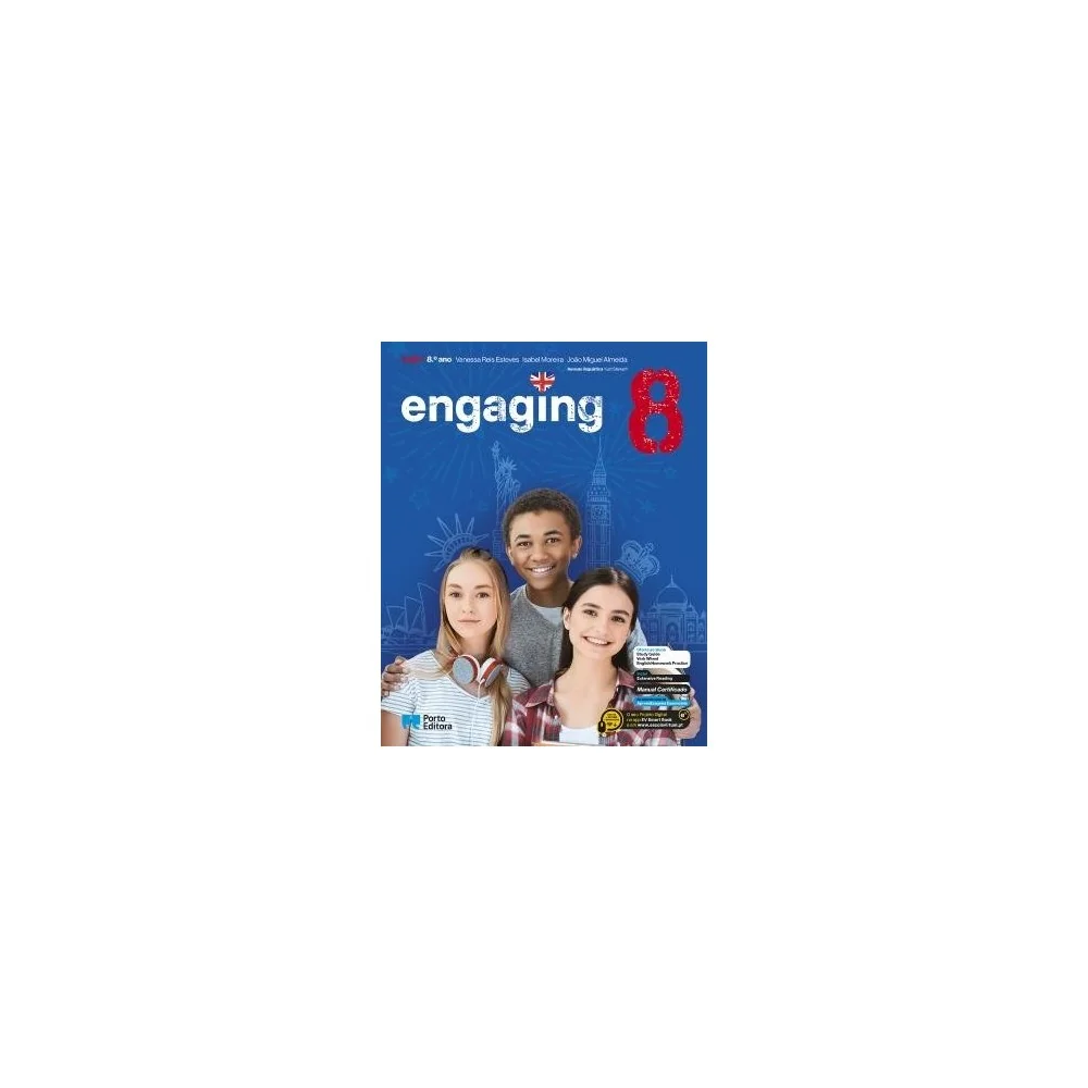 9789720316196 - Engaging - Inglês - 8.º Ano - Manual do Aluno