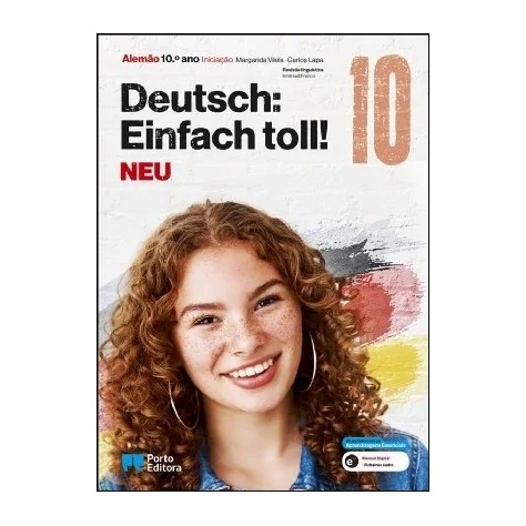 9789720406644 - Deutsch: Einfach Toll! NEU - Alemão - Iniciação - 10.º ano - Manual do Aluno