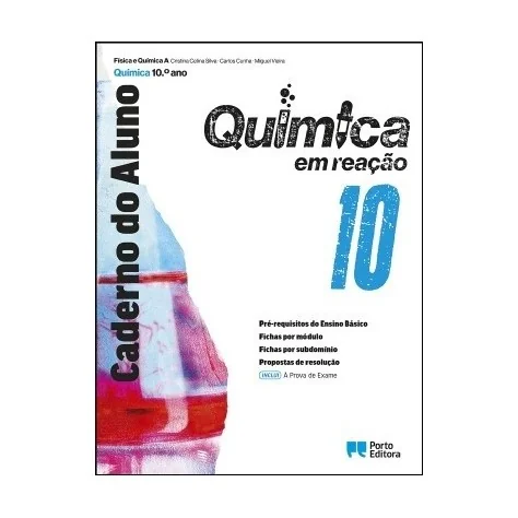 9789720423610 - Química em reação - Química A - 10.º ano - Caderno de Atividades