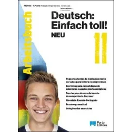 9789720406675 - Deutsch: Einfach Toll! NEU - Alemão - Iniciação - 11.º Ano - Arbeitsbuch - Caderno de Atividades