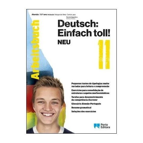 9789720406675 - Deutsch: Einfach Toll! NEU - Alemão - Iniciação - 11.º Ano - Arbeitsbuch - Caderno de Atividades