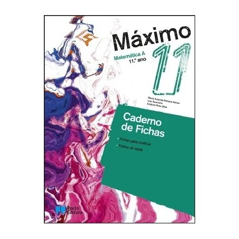 9789720425010 - Máximo - Matemática A - 11.º Ano - Caderno de Atividades