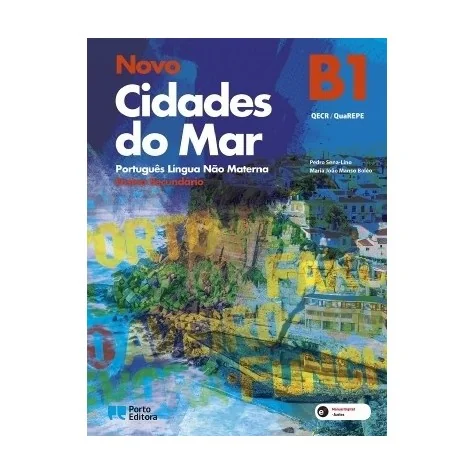 9789720402127 - Novo Cidades do Mar - Nível B1 - Ensino Secundário - Português Língua Não Materna - Manual do Aluno