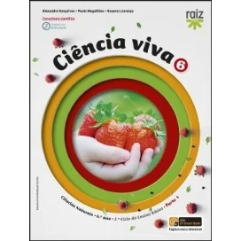 9789897443343 - Ciência viva 6 - Ciências Naturais - 6.º Ano - Manual do Aluno