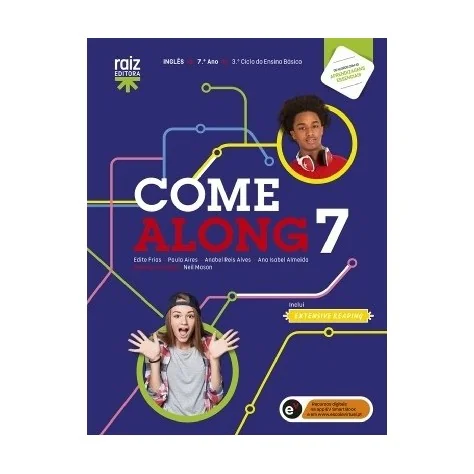 9789897444043 - Come along 7 - Inglês - 7.º ano - Manual do Aluno