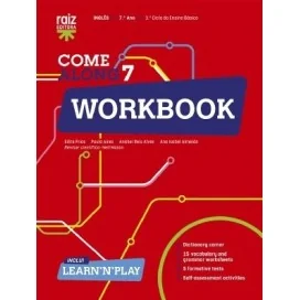 9789897444067 - Come along 7 - Inglês - 7.º ano - Workbook - Caderno de Atividades