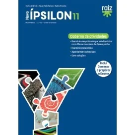 9789897443190 - Novo Ípsilon 11 - Matemática A - 11.º ano - Caderno de Atividades