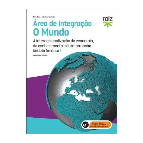 9789897440205 - Área de Integração - O Mundo - Ensino Profissional