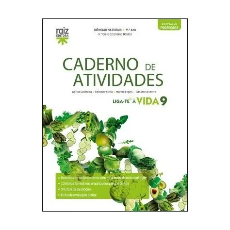 9789897445323 - Liga-te à Vida 9 - Ciências Naturais - 9.º ano - Caderno de Atividades