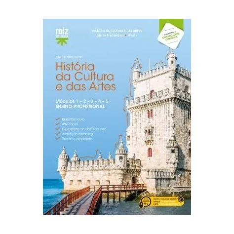 9789897445385 - História da Cultura e das Artes - Módulos 1 a 5 - Ensino Profissional