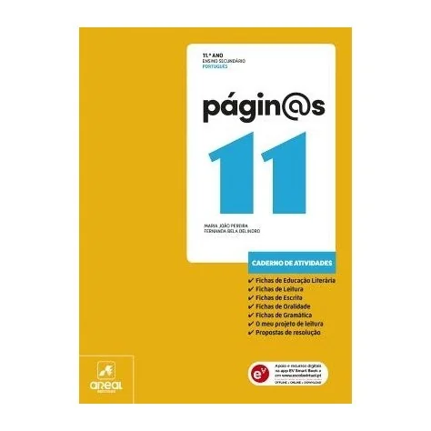 9789897677984 - Págin@s 11 - Português - 11.º Ano - Caderno de Atividades