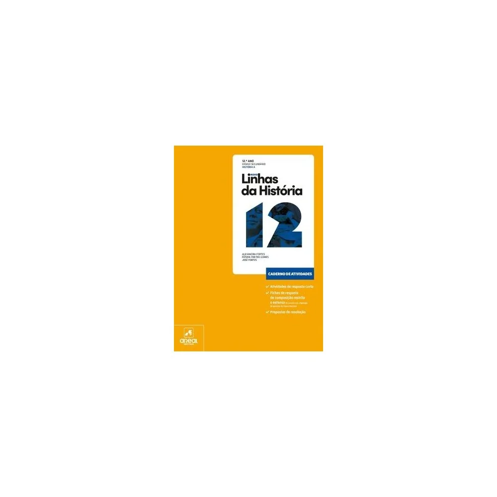 9789897679087 - Novo Linhas da História 12 - História A - 12.º Ano - Caderno de Atividades