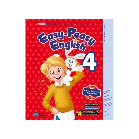 9789720113092 - Easy-Peasy English - Inglês - 4.º Ano - Manual do Aluno