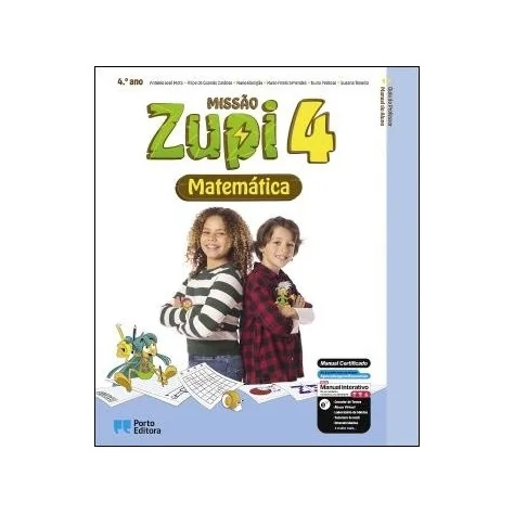 9789720113108 - MISSÃO Zupi - Matemática - 4.º Ano - Manual do Aluno