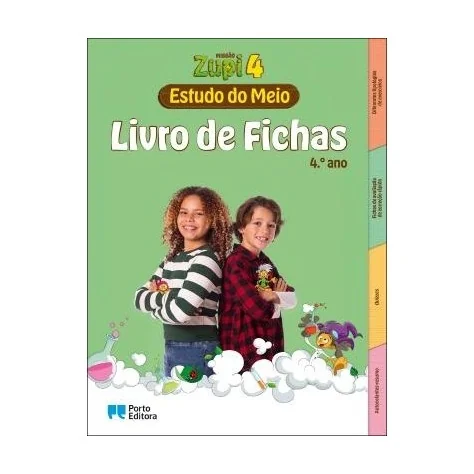 9789720113139 - MISSÃO Zupi - Estudo do Meio - 4.º Ano - Caderno de Atividades