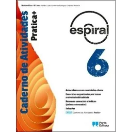 9789720205940 - Espiral - Matemática - 6.º Ano - Caderno de Atividades: Pratica+/Caderno de Atividades: Avalia+