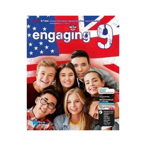 9789720316219 - Engaging - Inglês - 9.º Ano - Manual do Aluno