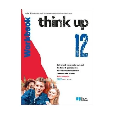 9789720404633 - think up 12 - Inglês - 12.º ano Workbook/Mind the Map - Caderno de Atividades