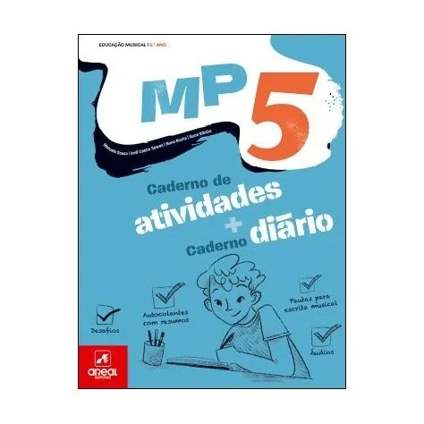 9789895750016 - MP5 - Educação Músical - 5.º Ano - Caderno de Atividades