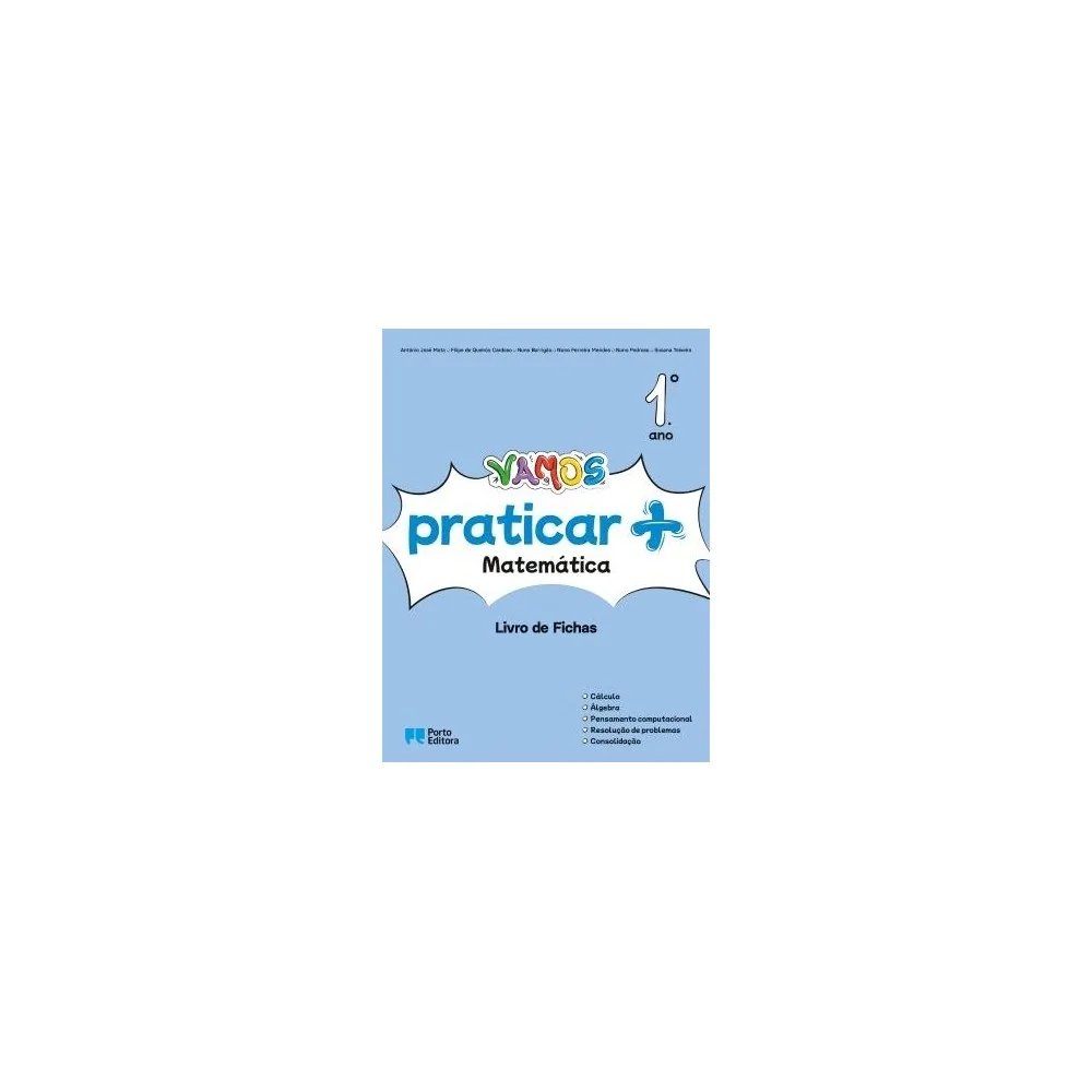 9789720130273 - VAMOS praticar + (Livro de Fichas) - Matemática - 1.º Ano - Caderno de Atividades