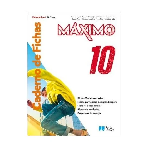 9789720420633 - Máximo - Matemática A - 10.º ano - Caderno de Atividades