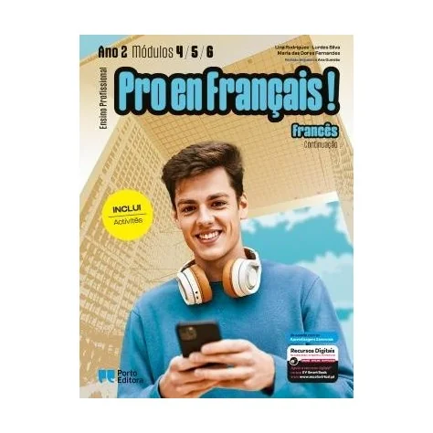 9789720444165 - Pro en Français ! - Francês - Continuação - Módulos 4