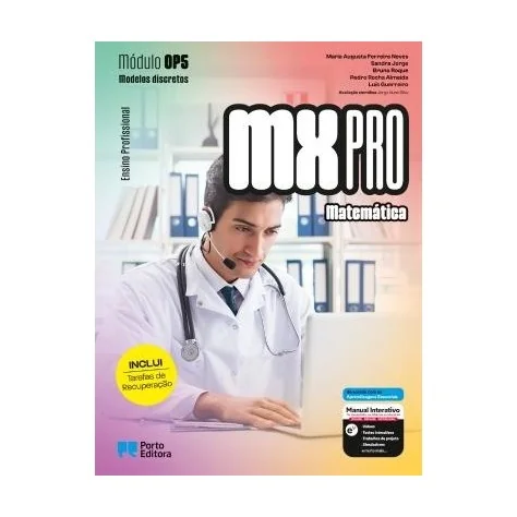 9789720443854 - MX PRO - Matemática - Módulo OP5 - Modelos discretos - Ensino Profissional