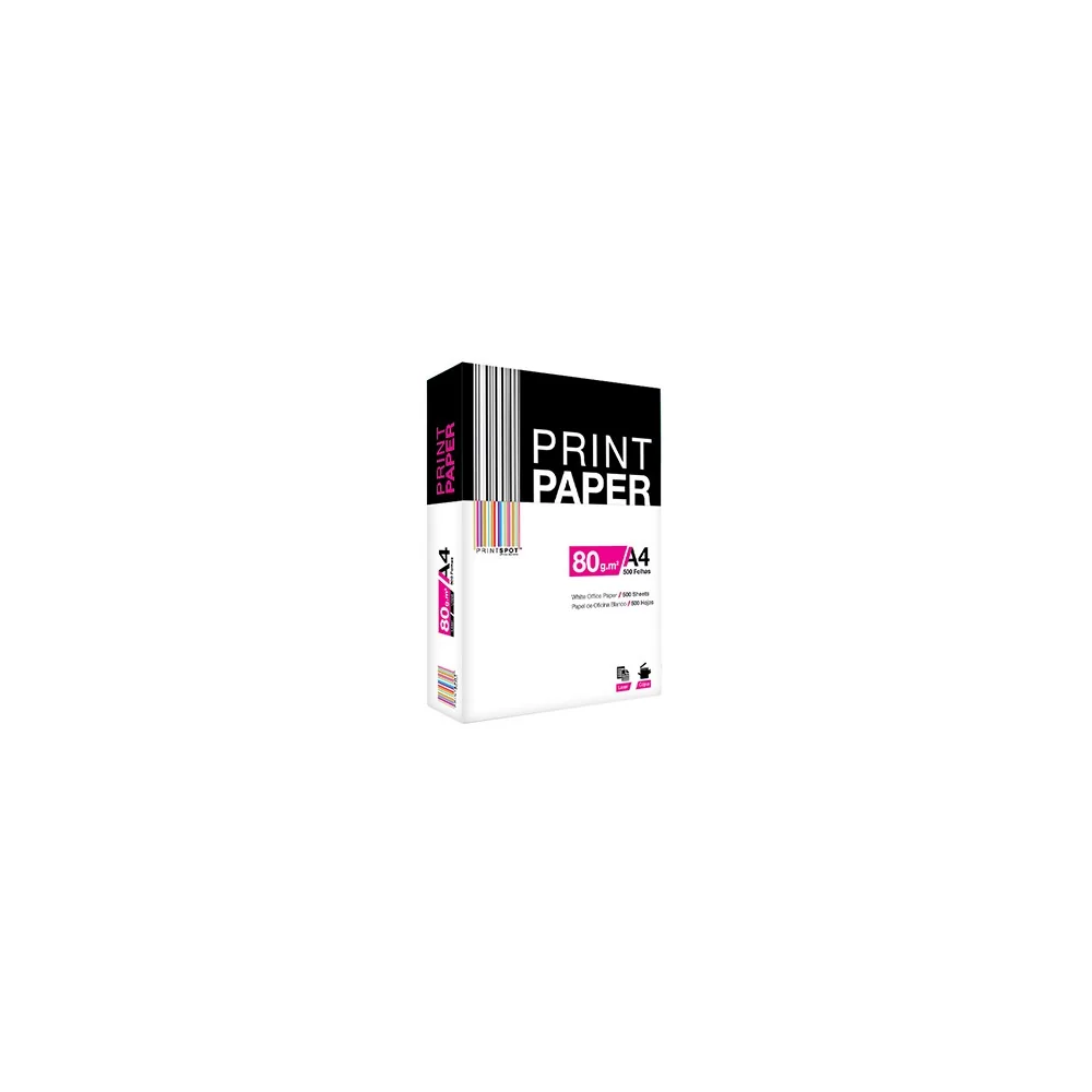 5608011096248 - Resma Papel Branco Fotocopia A4 80g PrintSpot 500fls