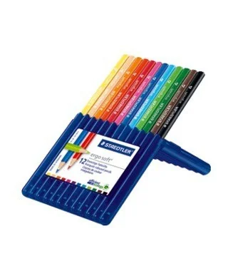 Estojo c/12 Lápis de Cor Staedtler Ergosoft 157SB12