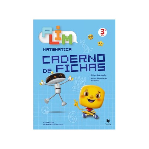 9789724756875 - Plim! - Matemática 3.º Ano - Caderno de Atividades