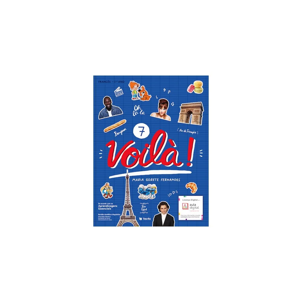 9789724755960 - Voilà! 7 - Francês - Manual do Aluno