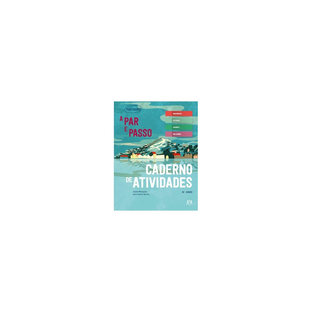 9789892352824 - A par e passo 8 - Português - Caderno de Atividades
