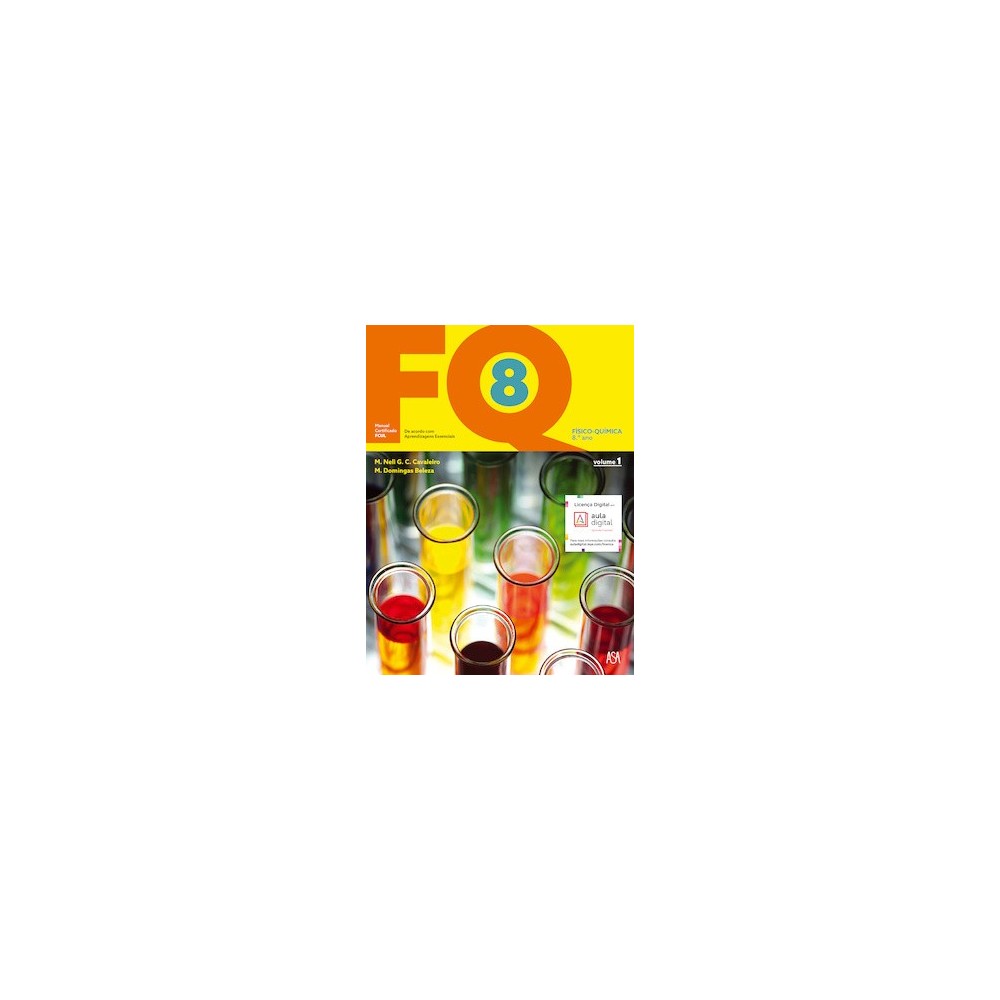 9789892352794 - NOVO FQ 8 - Físico-Química - Manual do Aluno