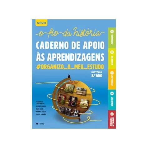 9789724756738 - NOVO O Fio da História 8 - História - Caderno de Atividades