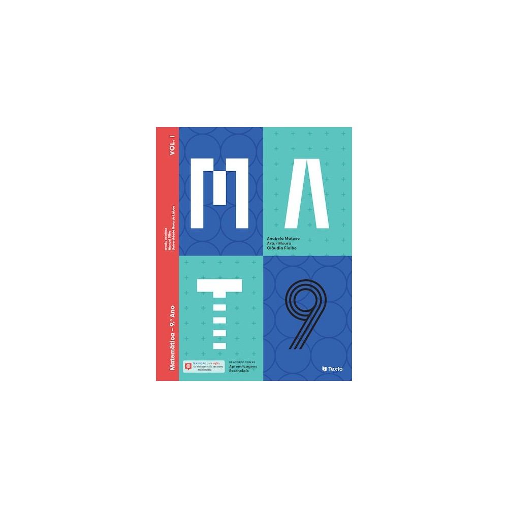 9789724758633 - MAT 9 Matemática - Manual do Aluno