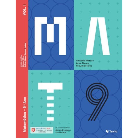 9789724758633 - MAT 9 Matemática - Manual do Aluno 9789724758633 - MAT 9 Matemática - Manual do Aluno