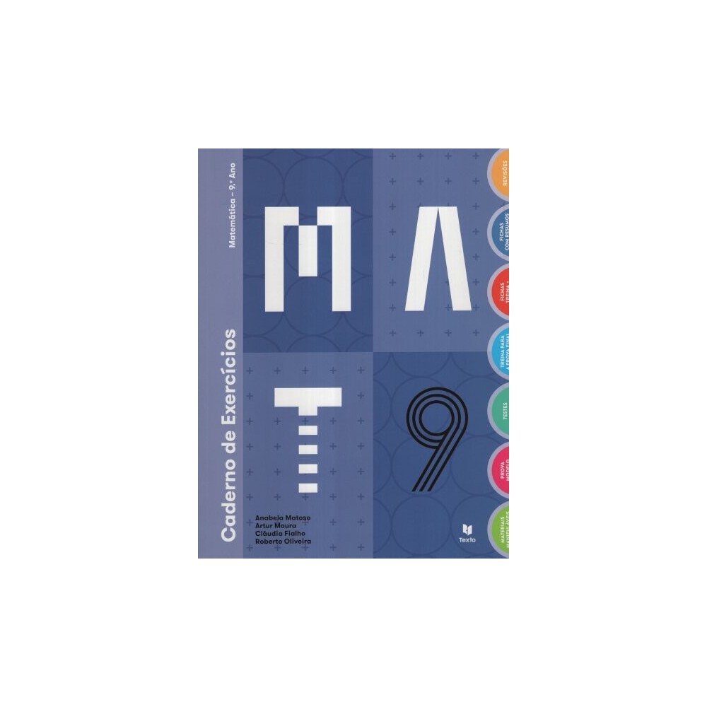 9789724758640 - MAT 9 Matemática - Caderno de Atividades