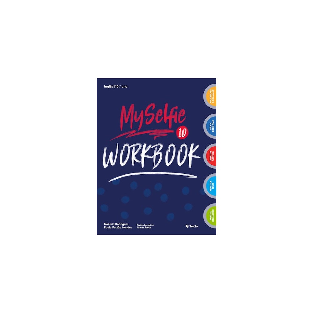 9789724756233 - MySelfie 10 - Inglês - Caderno de Atividades