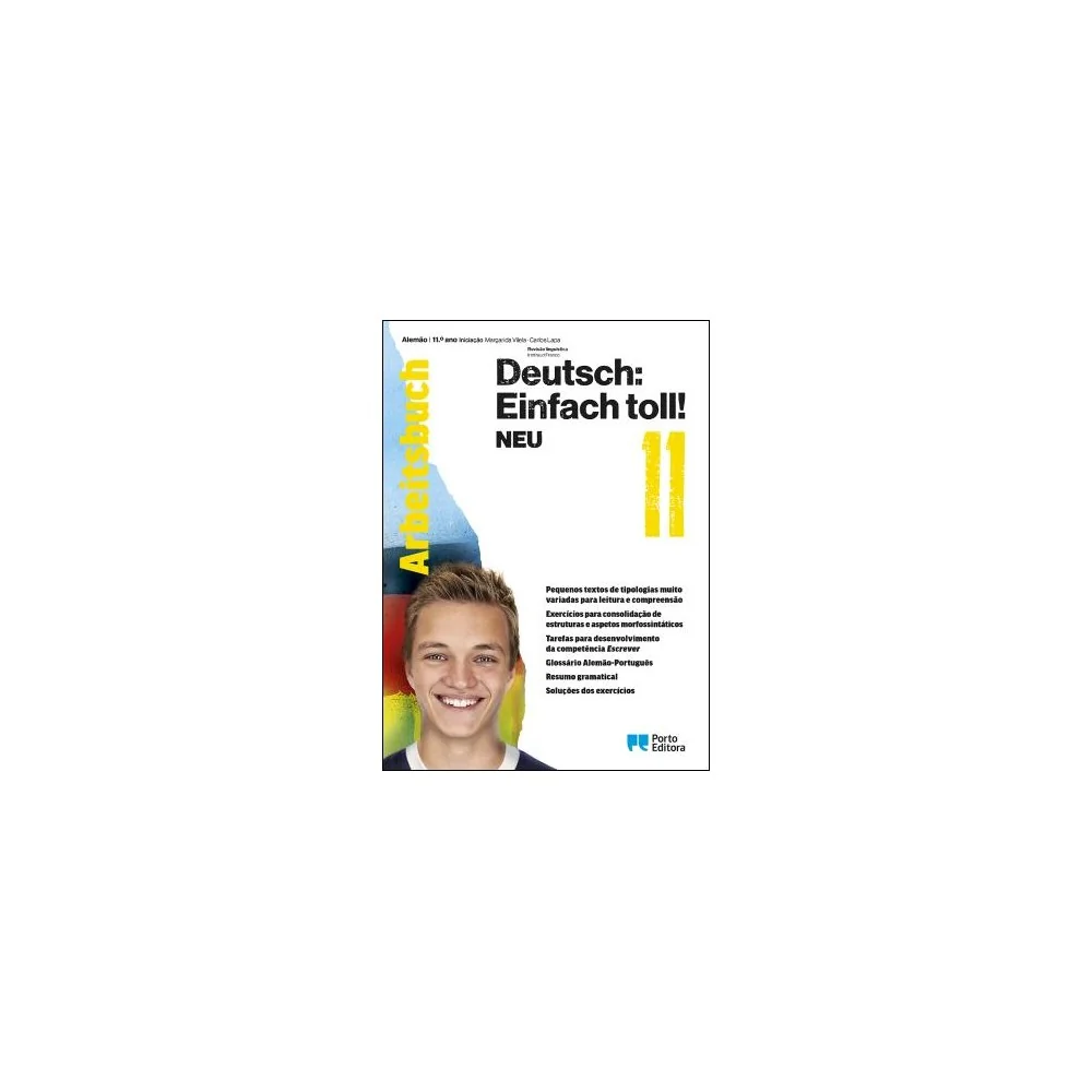 9789720406675 - Deutsch: Einfach Toll! NEU 11 - Alemão - Iniciação - Arbeitsbuch - Caderno de Atividades