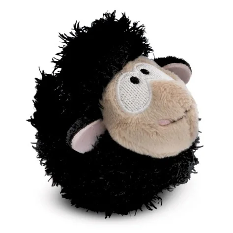 Ovelha Preta Anti-Stress em Peluche Wooly Gang 2 Nici 8cm