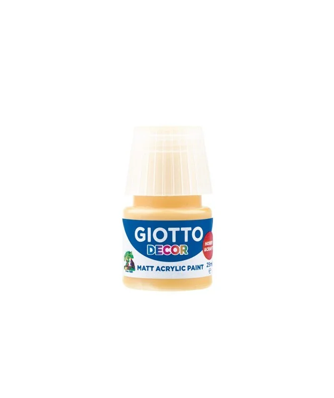 Frasco Guache Acrílico Giotto Decor 25 ml 538103 Amarelo Dourado