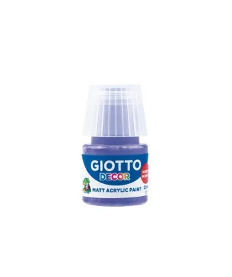 Frasco Guache Acrílico Giotto Decor 25 ml 538119 Violeta