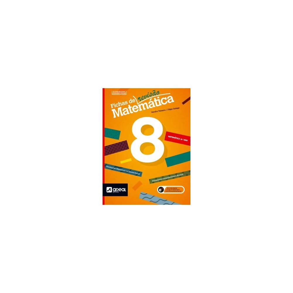 9789897679292 - Fichas de Matemática 8 - 8.º Ano