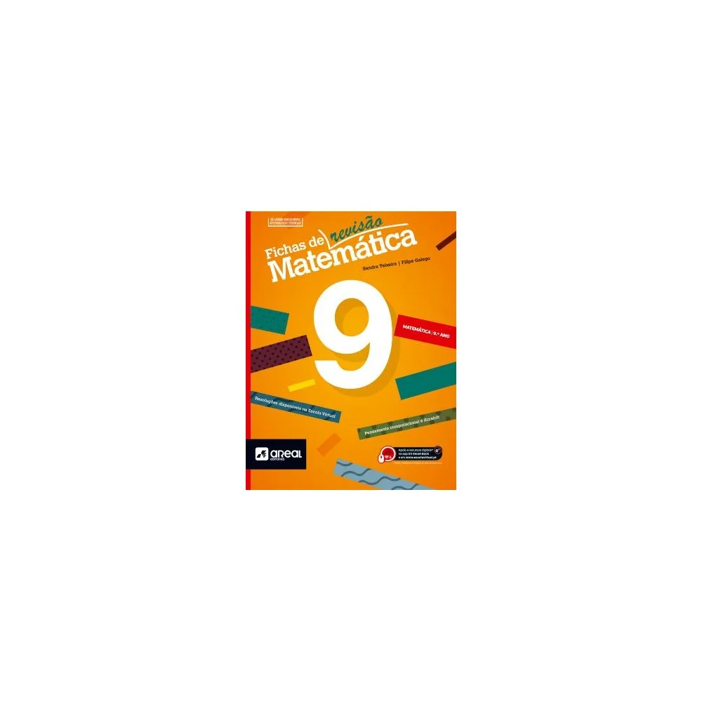 9789897679988 - Fichas de Matemática 9 - 9.º Ano