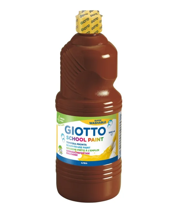 Frasco Guache Escolar Giotto 1000 ml 535528 Castanho