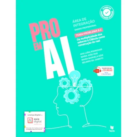 9789724759746 - Pro em AI Temas-problemas 1.1 / 2.2 / 3.1 / 5.1 / 5.2 / 6.3 / 7.1 / 8.1 / 8.2 - Área de Integração 9789724759746 - Pro em AI Temas-problemas 1.1 / 2.2 / 3.1 / 5.1 / 5.2 / 6.3 / 7.1 / 8.1 / 8.2 - Área de Integração