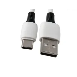 Cabo USb-C a USB-A Q-Connect PVC 2M Branco
