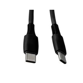 Cabo USb-C a USB-C Q-Connect PVC 1M Preto